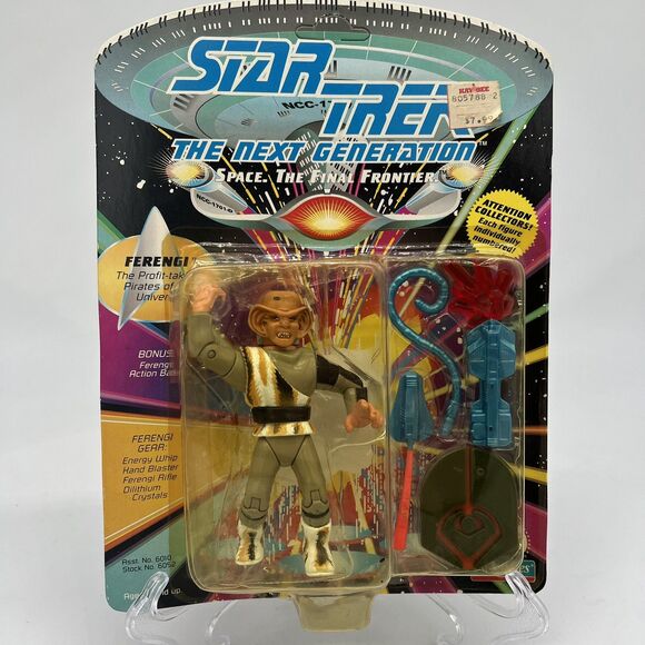 Vintage Star Trek Next Generation Ferengi Action Figure 1992 Playmates - Picture 1 of 6
